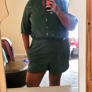 Cute green romper